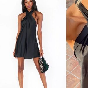 Show Me Your MuMu Black Mini Dress